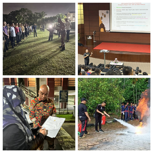 TAKLIMAT KESELAMATAN KEBAKARAN & LATIHAN FIRE DRILL 2/2023