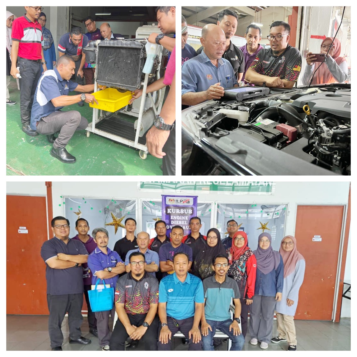 KURSUS ENGINE DIESEL OVERHAUL AND ONLINE MONITORING