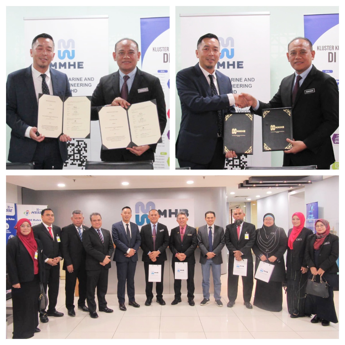 MAJLIS MENANDATANGANI MOU ANTARA JTM & MMHE SDN BHD