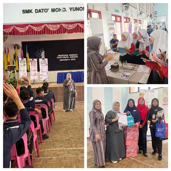 KARNIVAL KERJAYA DI SMK DATO MOHD YUNUS SULAIMAN, PONTIAN