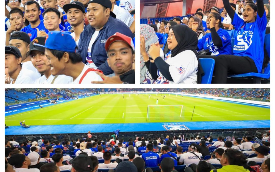 PENYERTAAN ILP PASIR GUDANG BERSAMA SOUTHERN VOLUNTEER BAGI PERLAWANAN BOLA SEPAK JDT.